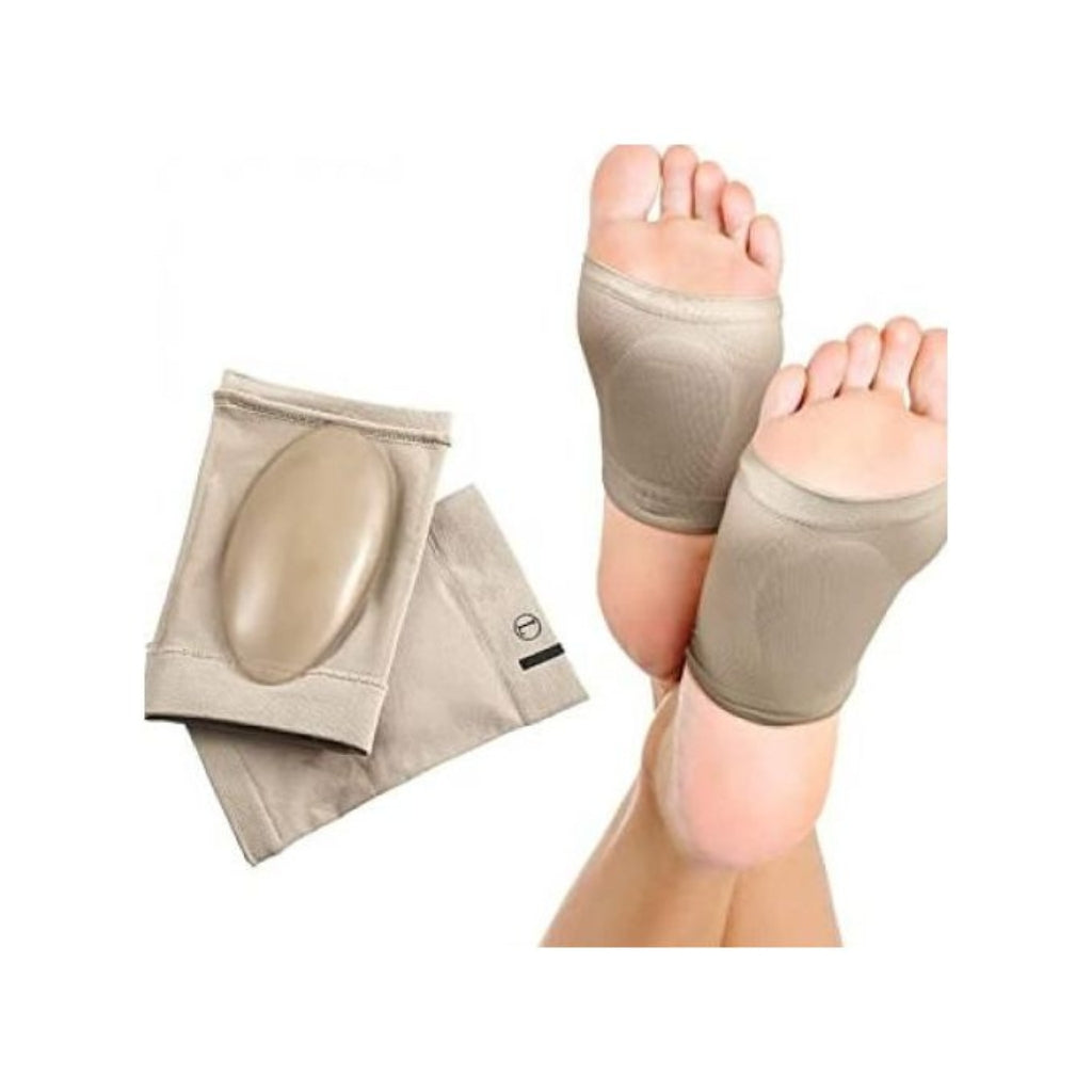 Paire Semelles de pied Soutien de la voûte plantaire en silicone pour fasciite plantaire orthopédique V2 تنزوت