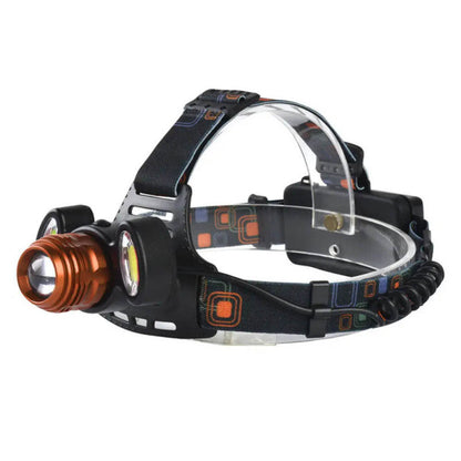 Lampe Frontale Lumineuse Sans Fil Avec 4 Modes D’eclairages Et Avec Zoom BEETRO LA-294 تنزوت