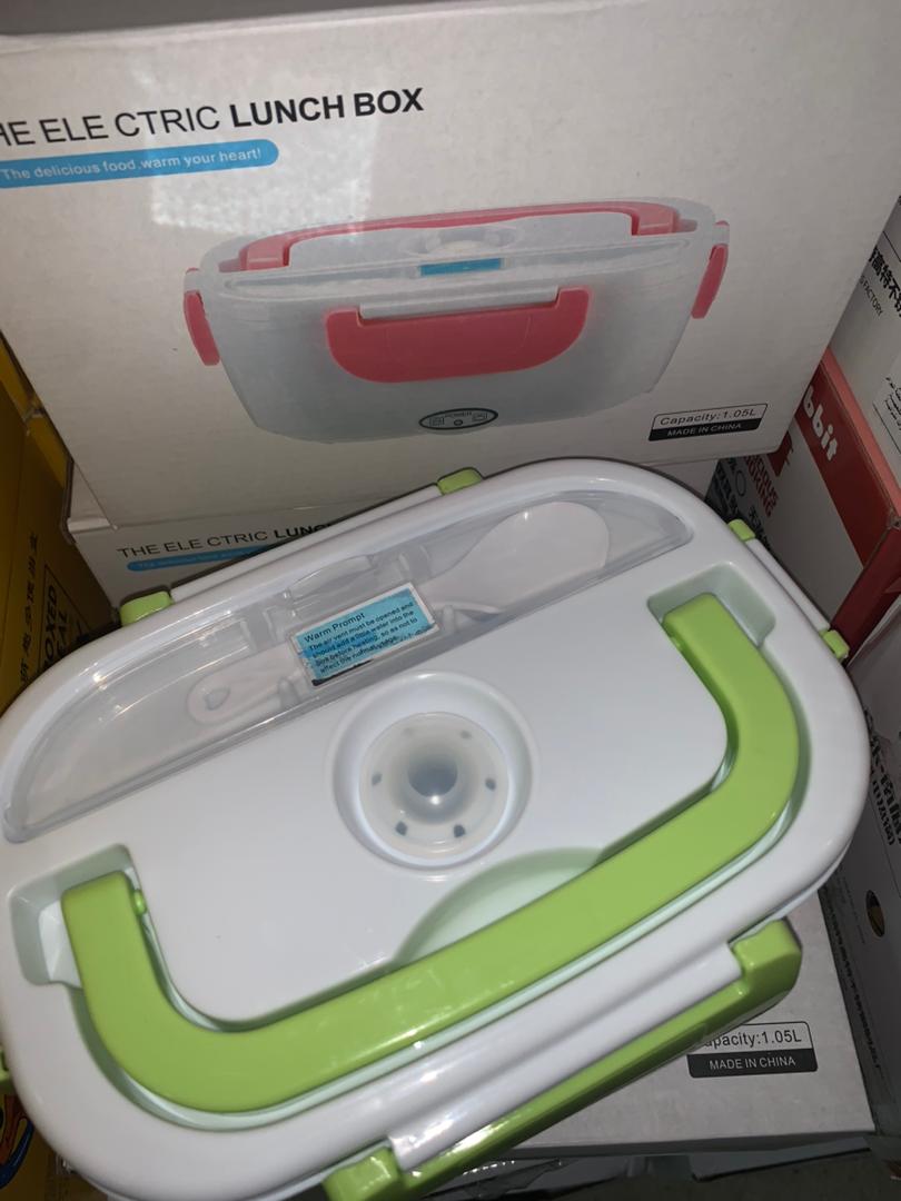 Boîte à lunch électrique en Inox Capacité 1.05L – علبة تسخين الطعام من الإينوكس تنزوت