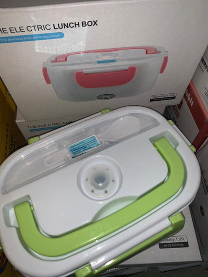 Boîte à lunch électrique en Inox Capacité 1.05L – علبة تسخين الطعام من الإينوكس تنزوت
