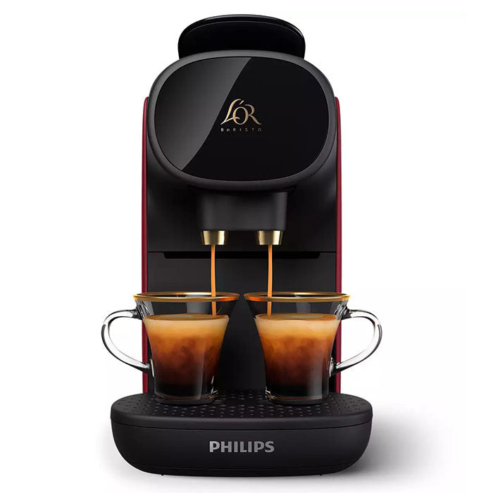 MACHINE À CAFÉ CAPSULES L'OR BARISTA ROUGE - PHILIPS تنزوت