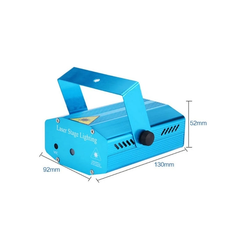 Projecteur de lumières laser LED RG stroboscopique à commande vocale 3 modes - تنزوت