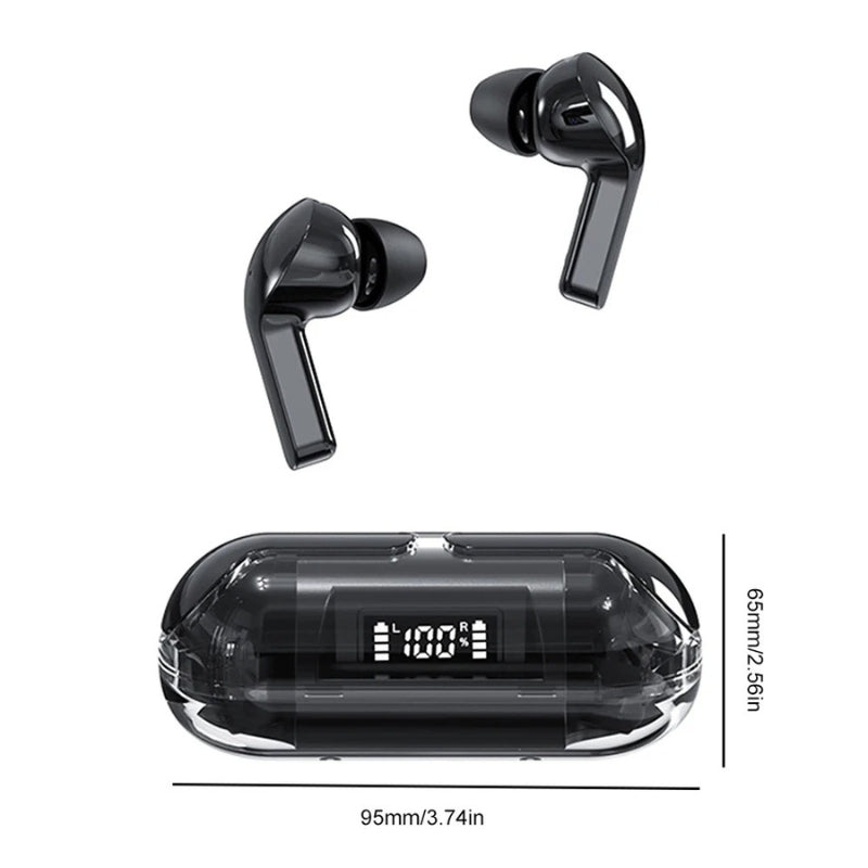 Écouteurs sans fil Bluetooth 5 couleur noir DUNTH DU-T152 - تنزوت