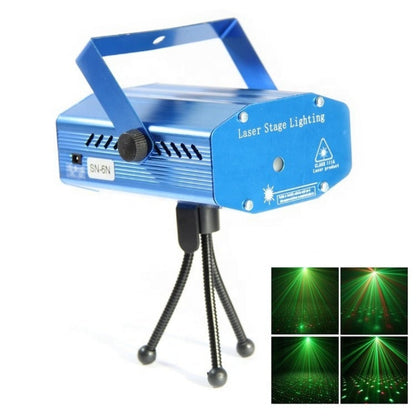 Projecteur de lumières laser LED RG stroboscopique à commande vocale 3 modes - تنزوت