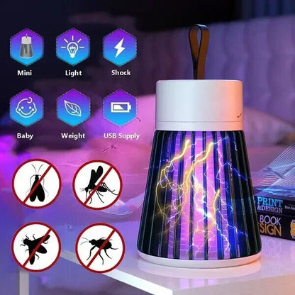 Lampe a lumière UV électrique zappeur anti-moustiques Rechargeable تنزوت