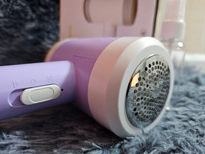 Défroisseur et rasoir à peluches portatif 2 en 1 pour vêtements مكواة + الة زغب 2 في 1 محمولة للملابس - تنزوت