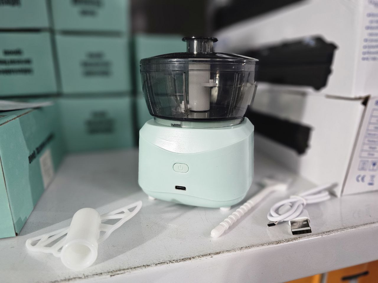Mini Hachoir électrique Portable Rechargeable multifonction 350 ML تنزوت