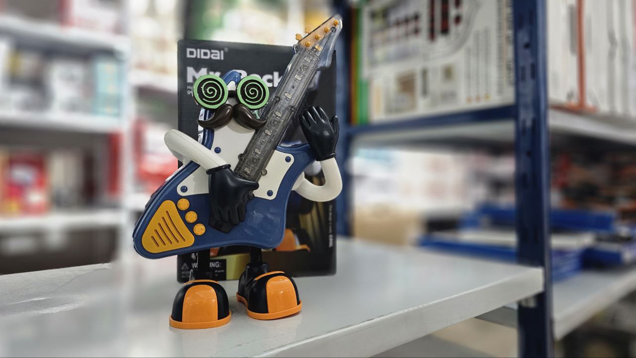 Robot dansant pour enfants, Mr rock interactif portable, lumières LED, musique avec Boutons تنزوت