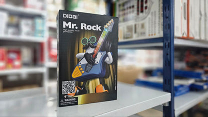 Robot dansant pour enfants, Mr rock interactif portable, lumières LED, musique avec Boutons تنزوت