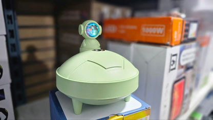 Lampe de coucher de soleil d'astronaute et humidificateur d'air sans fil, diffuseur à batterie Rechargeable1200mAh - تنزوت