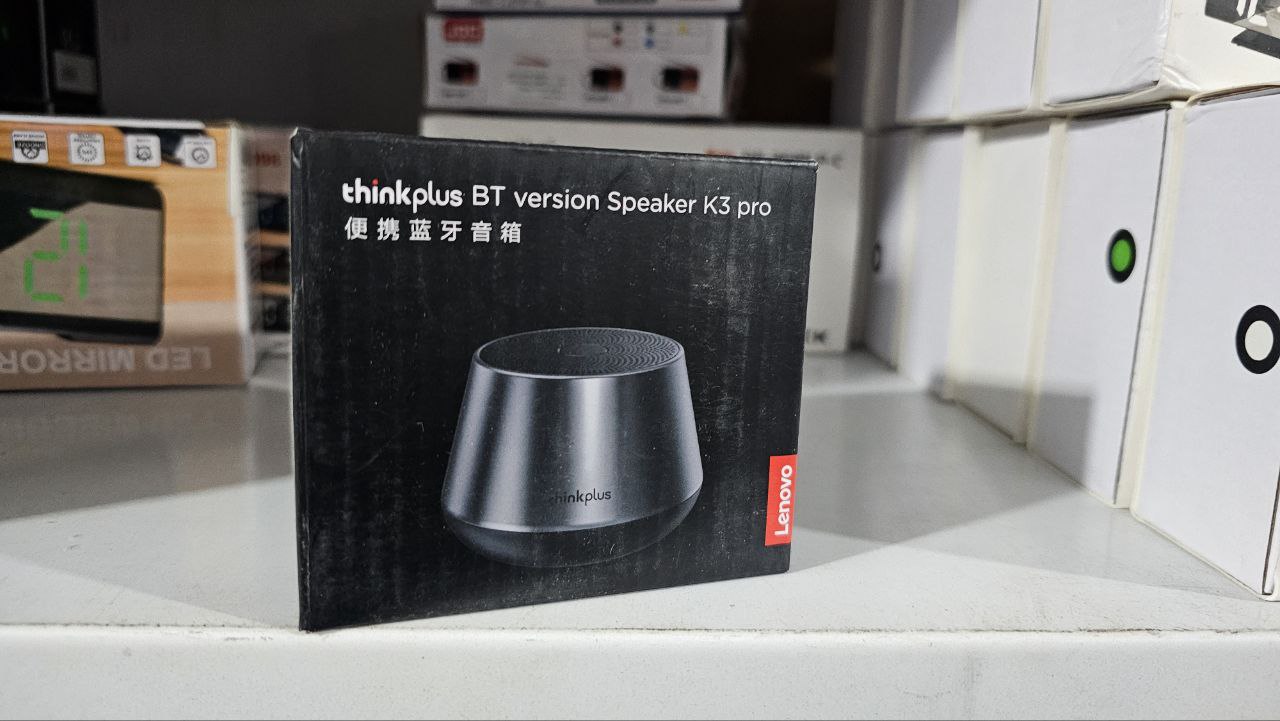 Lenovo K3 Pro -Mini haut-parleur sans fil BT 5.0, portable, son stéréo HiFi, caisson de basses avec microphone, lecteur de musique, extérieur, - تنزوت