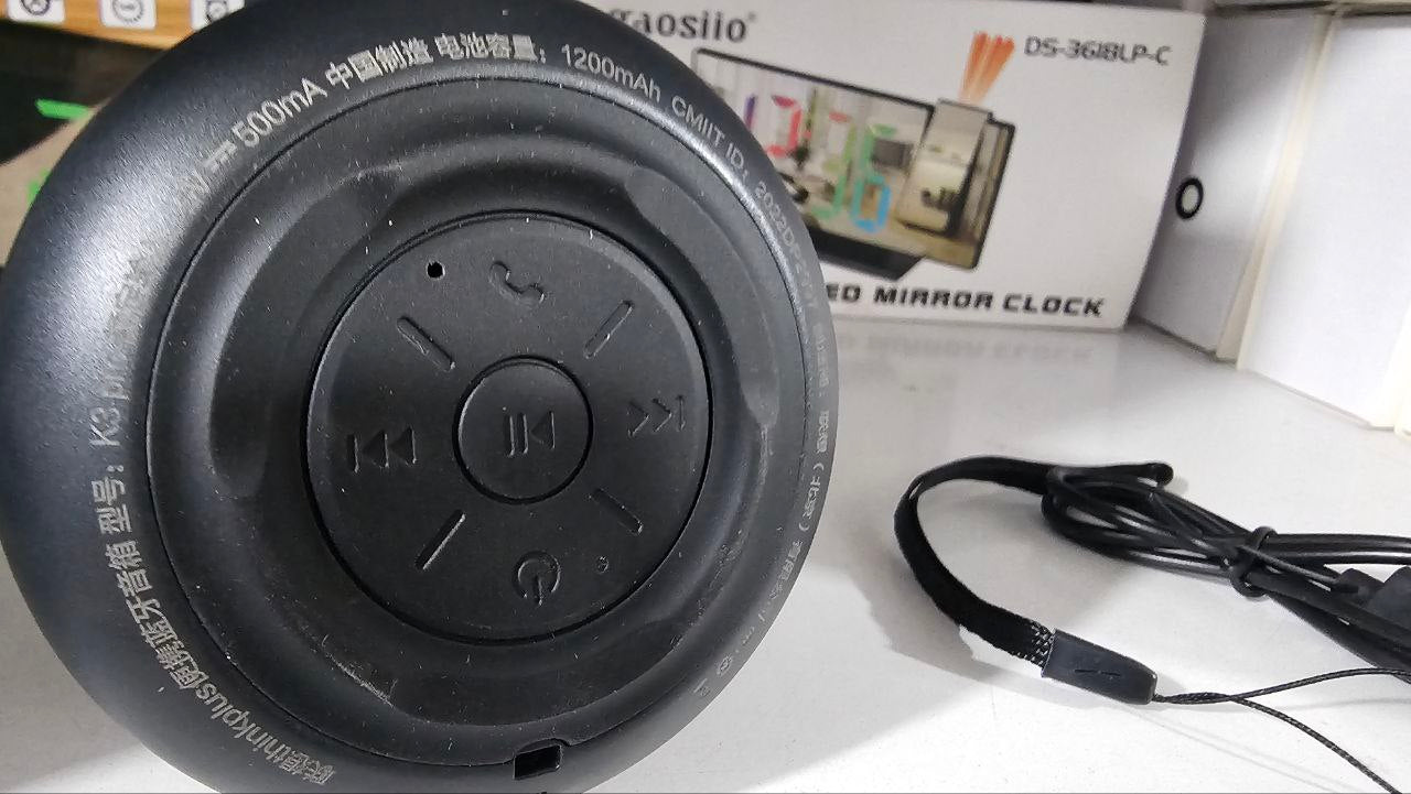 Lenovo K3 Pro -Mini haut-parleur sans fil BT 5.0, portable, son stéréo HiFi, caisson de basses avec microphone, lecteur de musique, extérieur, - تنزوت