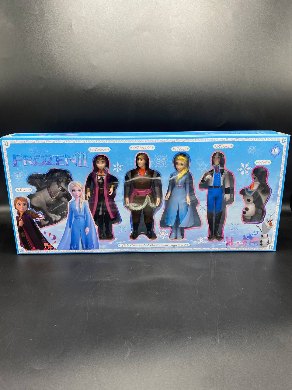 Ensemble de figurine Frozen 6 caractéres تنزوت