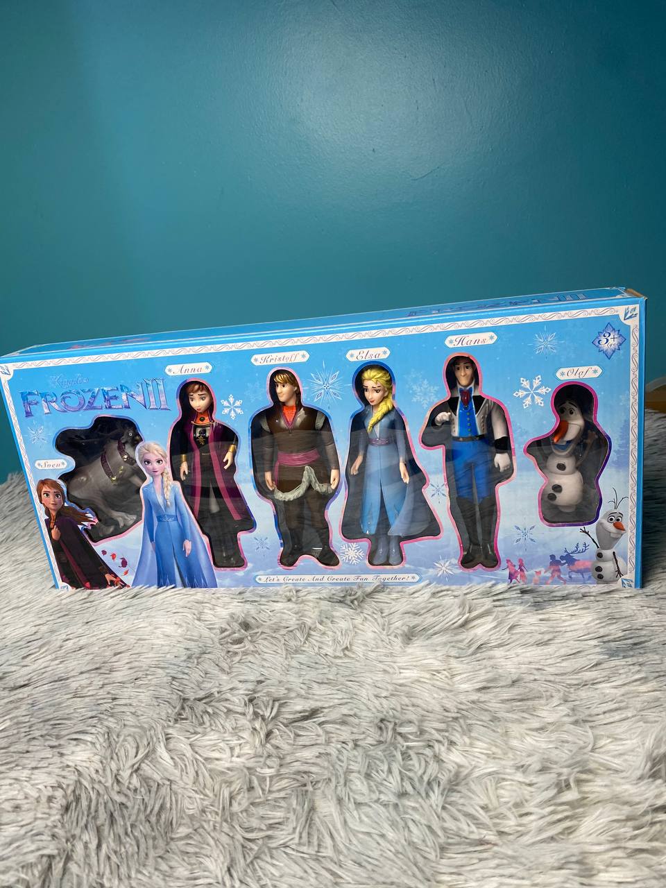 Ensemble de figurine Frozen 6 caractéres تنزوت