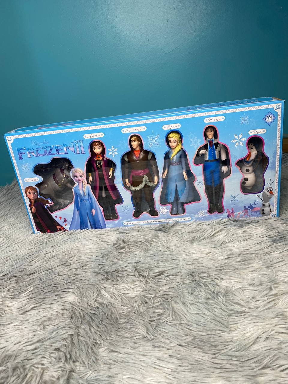 Ensemble de figurine Frozen 6 caractéres تنزوت
