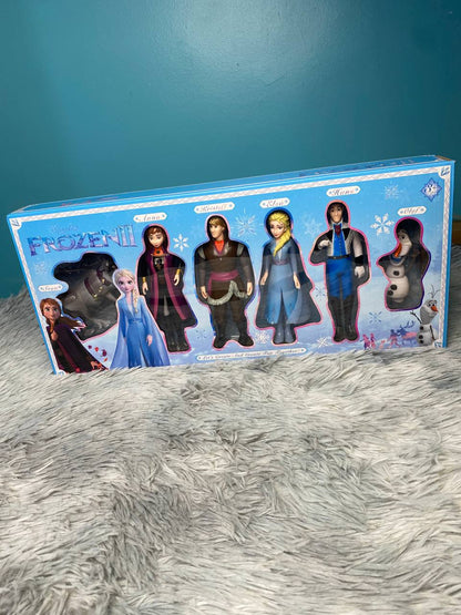 Ensemble de figurine Frozen 6 caractéres تنزوت