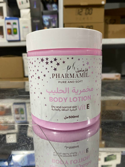 PHARMAMIL BODY LOTION مخمرية بلحليب بعد الحمام صابونية تنزوت