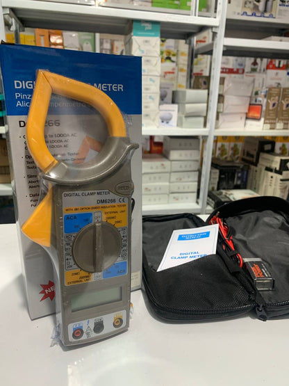 Multimètre à pince numérique Portable DM-6266 تنزوت