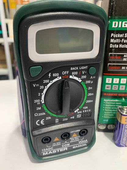 Multimètre numérique de poche Biens 830L, testeur de tension AC/DC MASTECH-MAS830L تنزوت