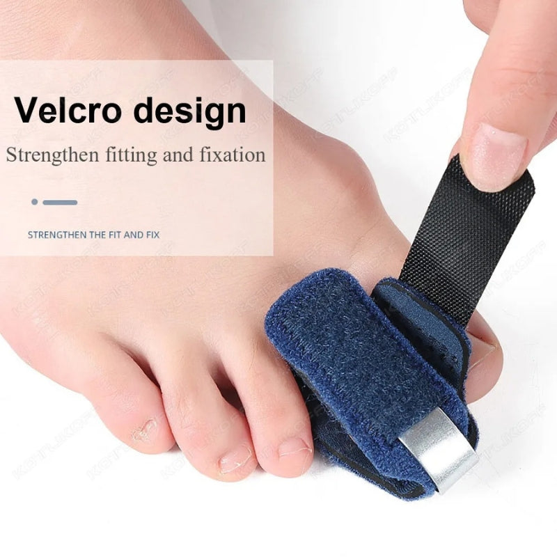 Redresseur d'orteils, correcteur d'attelle, enveloppe d'orteils courbés et tordus pour aligner تنزوت