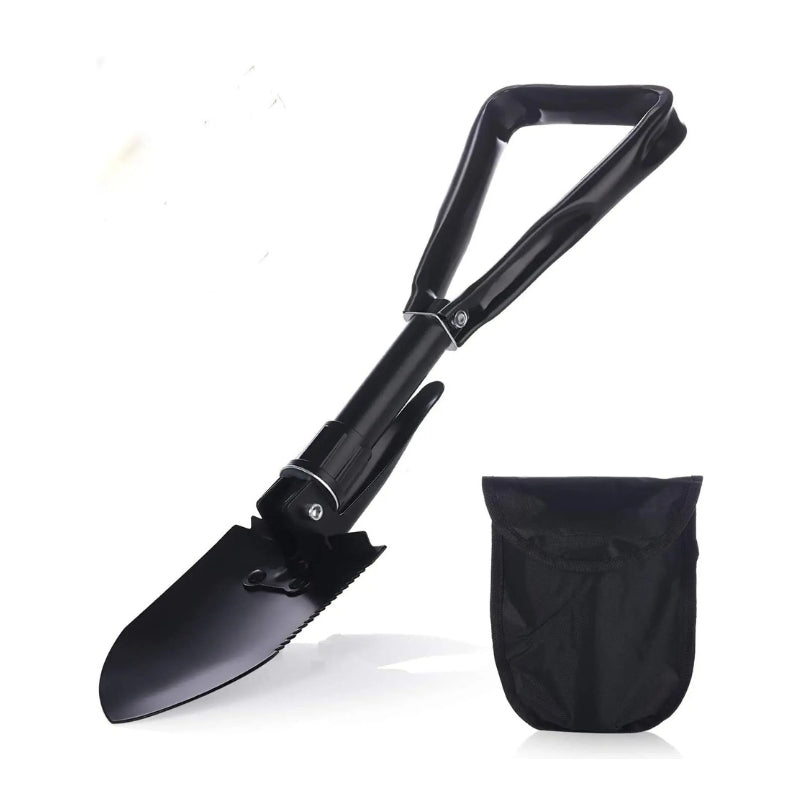 Pelle multifonction pliable avec sac de rangement ,outil de jardin , camping et urgences تنزوت