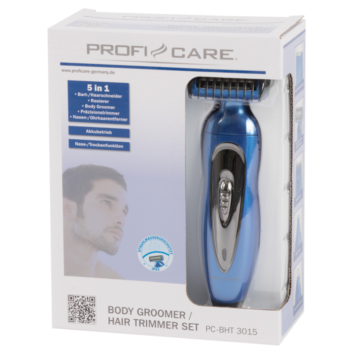 ProfiCare Set de Tondeuse électrique 5 en 1 Cheveux/Barbe /Nez/Oreilles BHT-3015 تنزوت