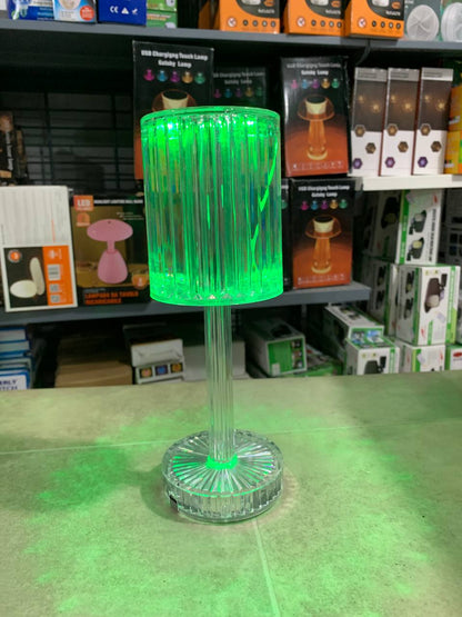 Veilleuse en cristal avec télécommande tactile USB تنزوت
