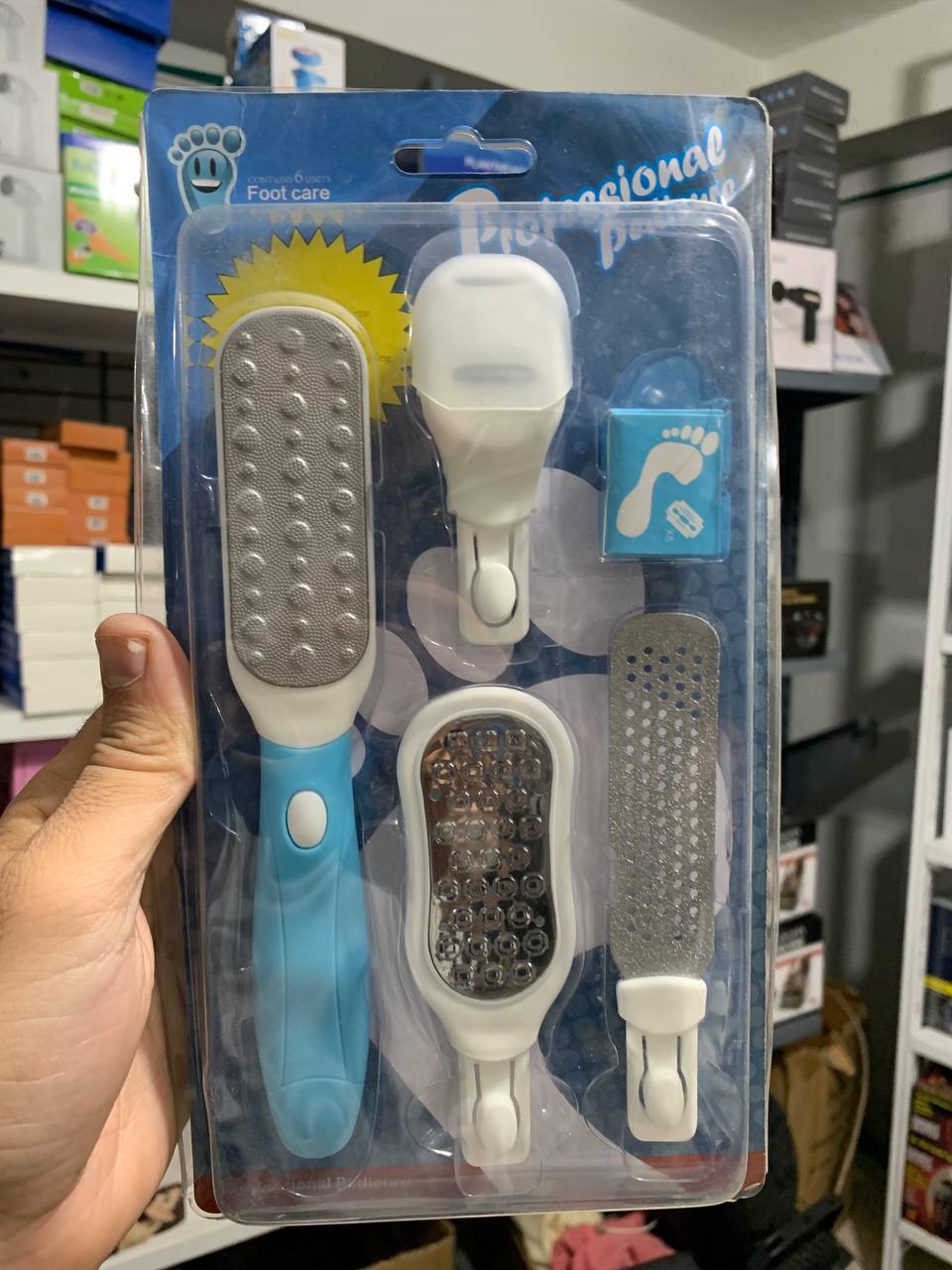 Kit de 5 Pcs Râpe de pédicure professionnelle تنزوت