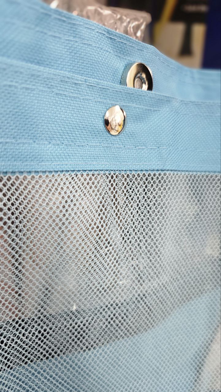 Sac de pique-nique en maille, compartiment Isotherme avec fermeture éclair تنزوت