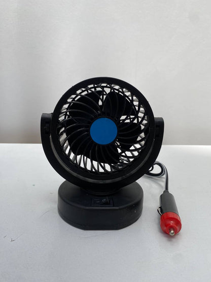 Ventilateur électrique 12V pour tableau de bord de voiture, rotatif à 360 degrés - تنزوت