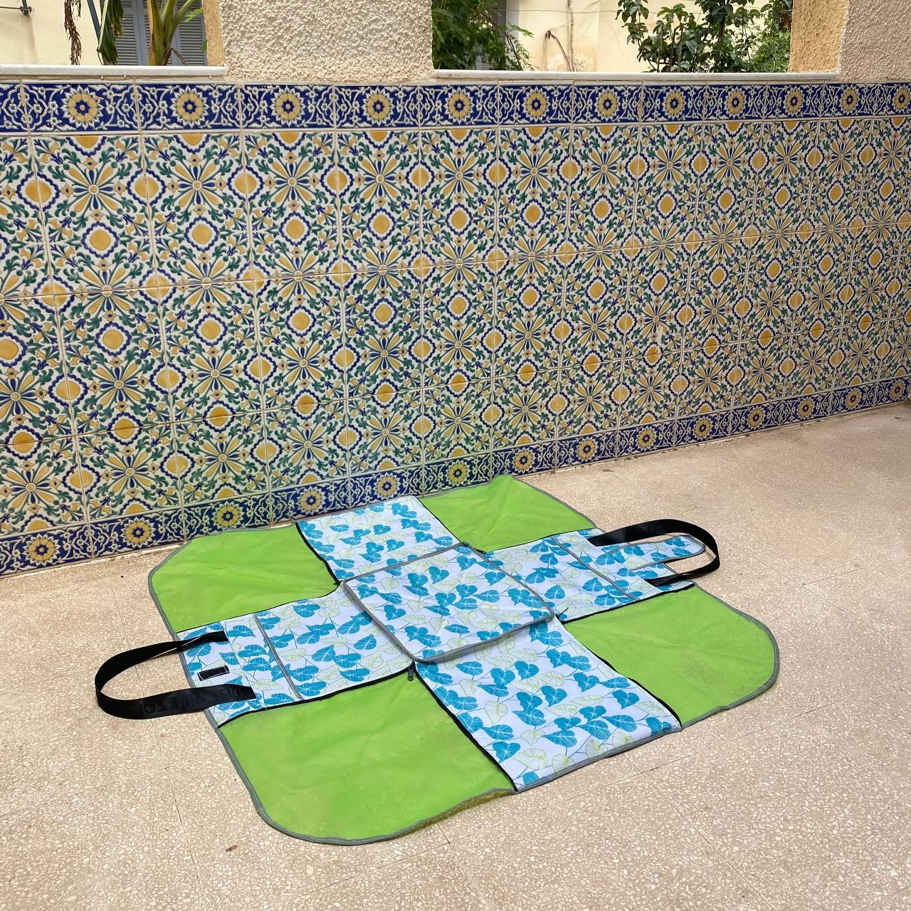 Sac de Camping Transformable en Tapis, Grande Capacité تنزوت