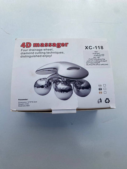Rouleau de massage 4D pour visage et le corps تنزوت