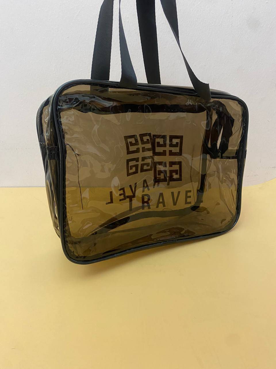 Pack 3 Pcs Sacs de toillete trousse à cosmétiques, trousse de maquillage, trousse de toilette étanche V2 تنزوت