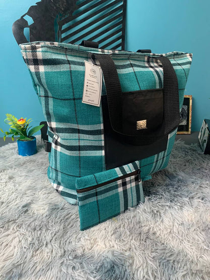 Sac à main burberry Grande capacité avec un portefeuille pour femme تنزوت