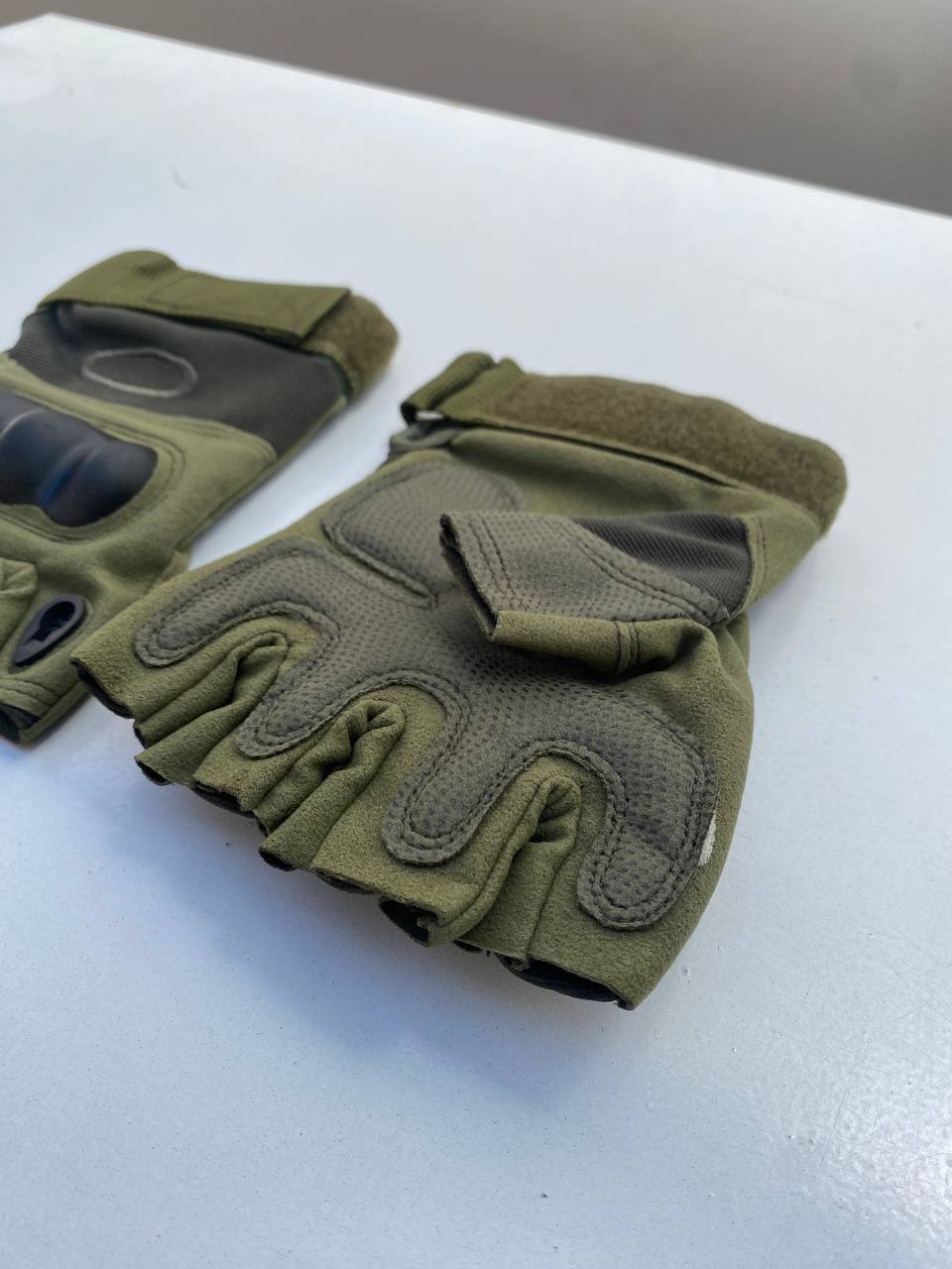 Gants de Moto antidérapants demi-doigt v2 تنزوت