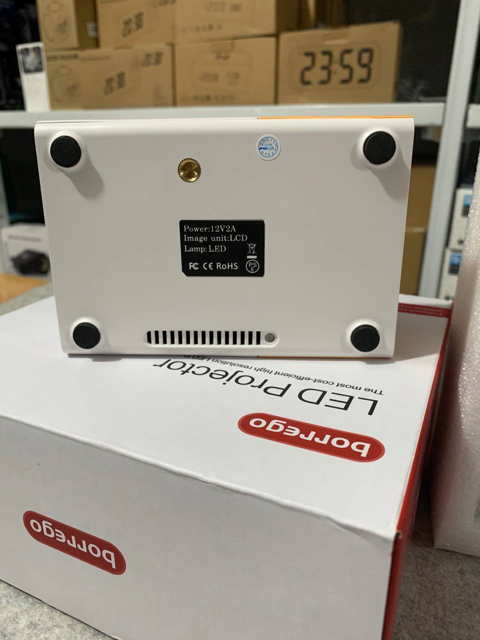 Projecteur Home Cinéma Multimédia 1080P Borrego YG300 FULL HD - تنزوت