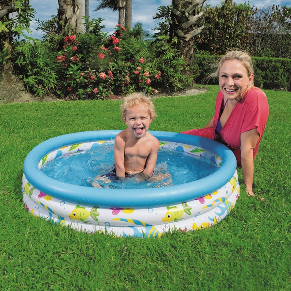 Piscine Ronde Gonflable Pour Enfants 1.02 x 0.25 m Bestway 51008 تنزوت
