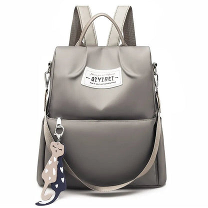 Sac à dos oxford Antivol étanche Pour Femme - Gris تنزوت