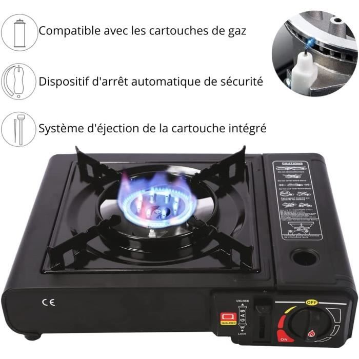 Réchaud à gaz de camping allumage automatique تنزوت