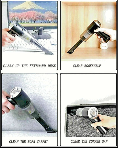 Aspirateur sans fil 2 In 1 Vacuum Cleaner For Car &amp; Home 12V 120 W - تنزوت