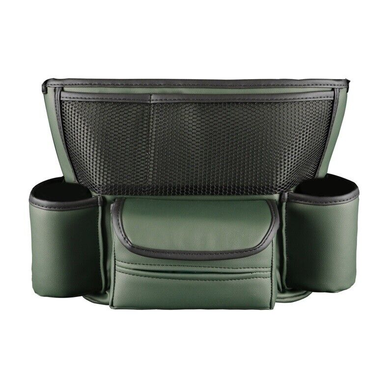 Sac de rangement central en cuir pour siège avant de voiture - تنزوت