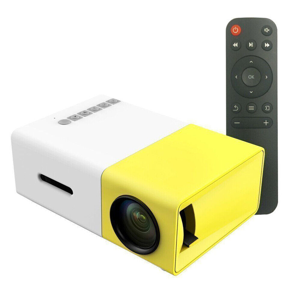 Projecteur Home Cinéma Multimédia 1080P Borrego YG300 FULL HD - تنزوت