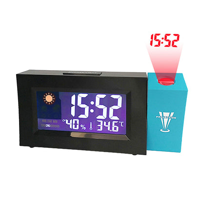Réveil numérique de Projection, fonction Snooze, Angle réglable, rétro-éclairage - تنزوت