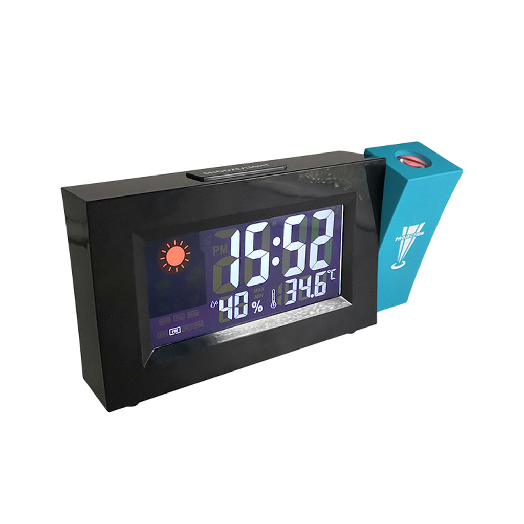 Réveil numérique de Projection, fonction Snooze, Angle réglable, rétro-éclairage - تنزوت