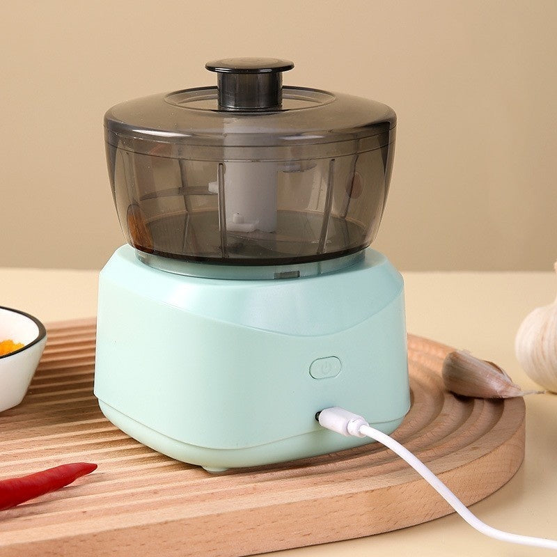 Mini Hachoir électrique Portable Rechargeable multifonction 350 ML تنزوت