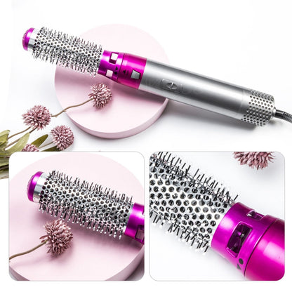 Sèche-cheveux peigne à air chaud 5in1 curling premium protection تنزوت
