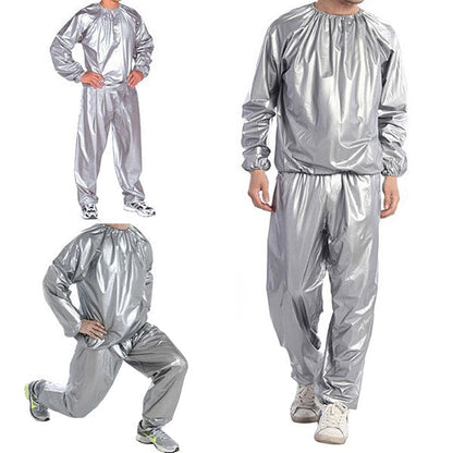 Combinaison brûle-graisse Sauna SUIT pour homme et femme en PVC anti-déchirures تنزوت