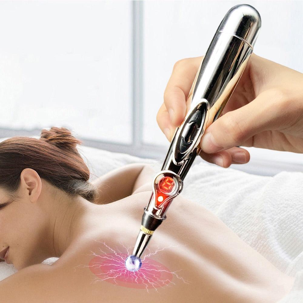 Stylo de massage électrique pour points d'acupuncture - تنزوت