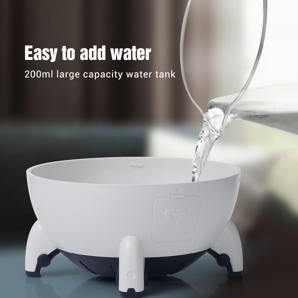 Humidificateur d'air électrique Spacecraft avec lumière LED تنزوت