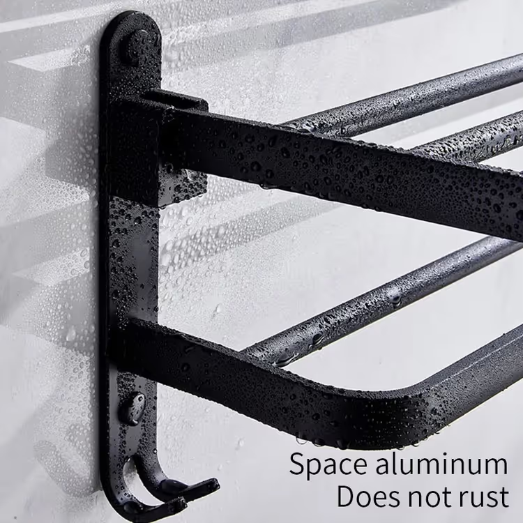 Porte-serviette-mural-pliable-en-aluminium-Noir-خفيف،-متين،-ويعطي-لمسة-عصرية-لحمامك.png